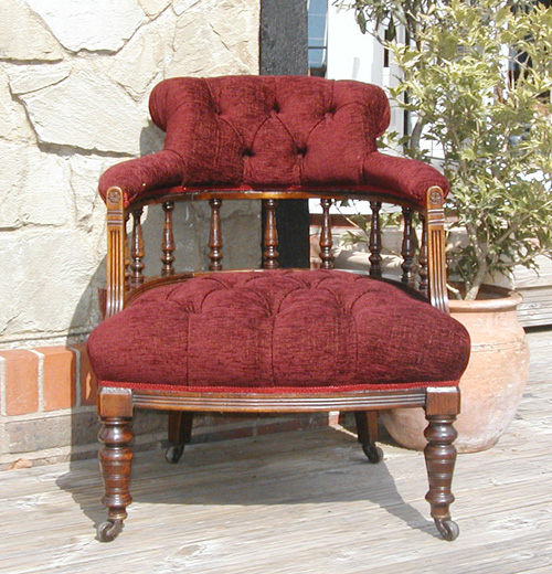 Buttoned Tub Armchair