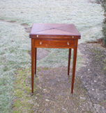 Edwardian Envelope Card Table