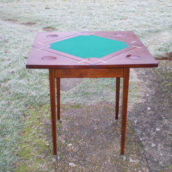 Edwardian Envelope Card Table