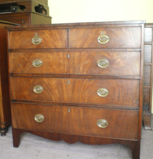 Victorian Five Drawer Chest